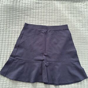LOFT Black A-Line Skirt
